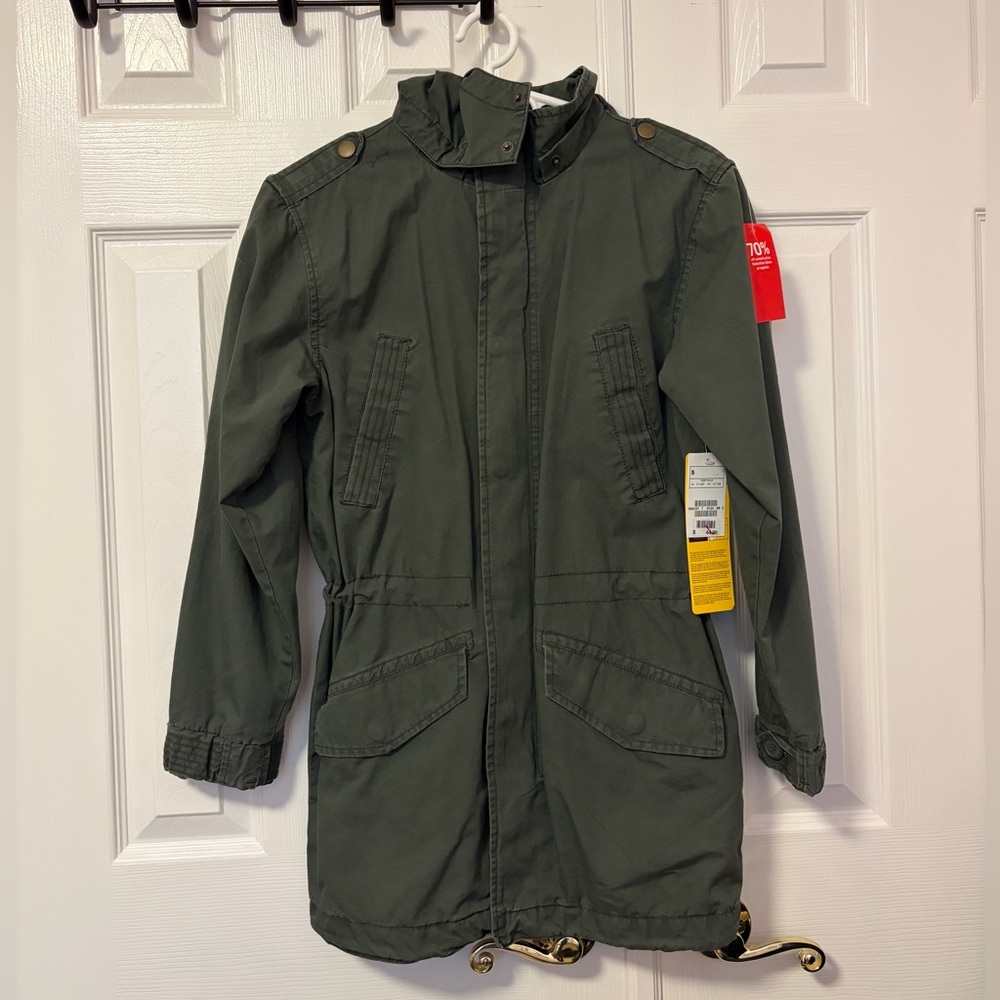 H&M Olive Utility Jacket (11/12)